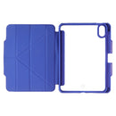 ITSKINS Hybrid R Solid Folio Case for Apple iPad Mini 6/7 - Navy Blue