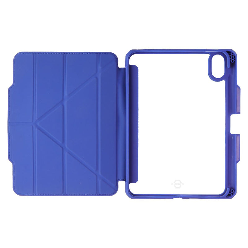 ITSKINS Hybrid R Solid Folio Case for Apple iPad Mini 6/7 - Navy Blue