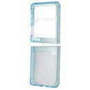 ITSKINS Hybrid // Clear Series Case for Samsung Galaxy Z Flip3 5G - Light Blue