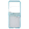 ITSKINS Hybrid // Clear Series Case for Samsung Galaxy Z Flip3 5G - Light Blue