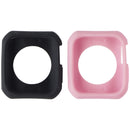 ITSKINS Bumper Case 2 Pack for Apple Watch 44mm (SE/6/5/4) - 1x Black/1x Pink