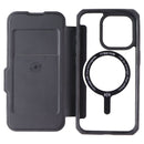 ITSKINS Hybrid_R // MagFolio Case for MagSafe for Apple iPhone 15 Pro - Black