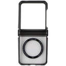 ITSKINS Hybrid_R Clear Hinge Case for Galaxy Z Flip7 FE / Flip6 - Black/Clear