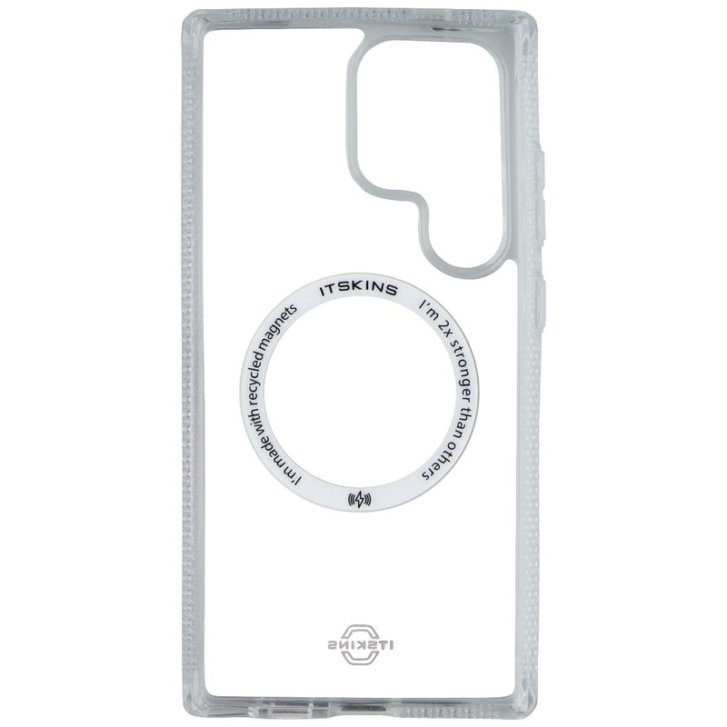 ITSKINS Hybrid_R Series Case for MagSafe for Samsung Galaxy S24 Ultra - Clear