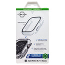ITSKINS Hybrid_R Case (360 Protection) for Apple Watch 8/7 (45mm) - Clear