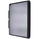 ITSKINS Hybrid_R // Solid Folio for Apple iPad 10.2-in (9/8/7 Gen) - Black/Clear
