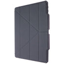 ITSKINS Hybrid_R // Solid Folio for Apple iPad 10.2-in (9/8/7 Gen) - Black/Clear