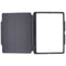 ITSKINS Hybrid_R // Solid Folio for Apple iPad 10.2-in (9/8/7 Gen) - Black/Clear