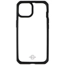 ITSKINS Hybrid_R Series Case for iPhone 14/iPhone 13 - Transparent/Solid Black