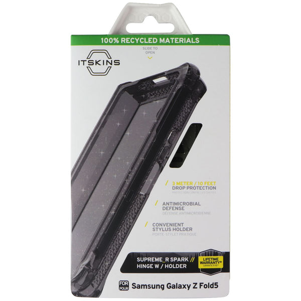 ITSKINS Supreme_R Spark Case w/Pen Holder for Samsung Galaxy Z Fold5 - Smoke