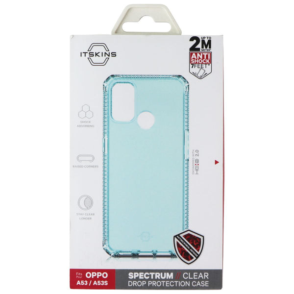 ITSKINS Spectrum // Clear Series Case for OPPO A53 / OPPO A53S - Light Blue