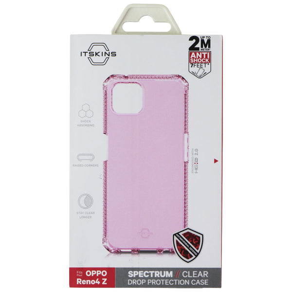 ITSKINS Spectrum // Clear Series Case for OPPO Reno4 Z - Light Pink Transparent