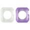 ITSKINS Spectrum Case for Apple Watch SE 6 (40MM) -  Clear & Purple (2 Pack)