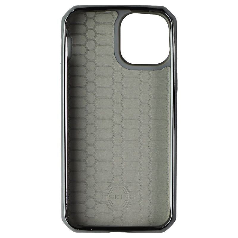 ITSKINS Hybrid Glass Series Case for Apple iPhone 13 Mini/12 Mini - Silver
