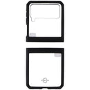 ITSKINS Hybrid // Solid Case for Samsung Galaxy Z Flip3 5G - Clear/Black