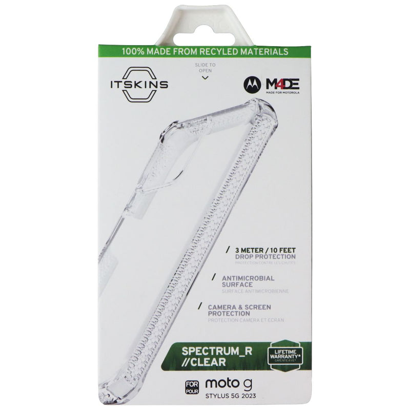 ITSKINS Spectrum_R // Clear Case for Motorola Moto G Stylus (2023) - Transparent
