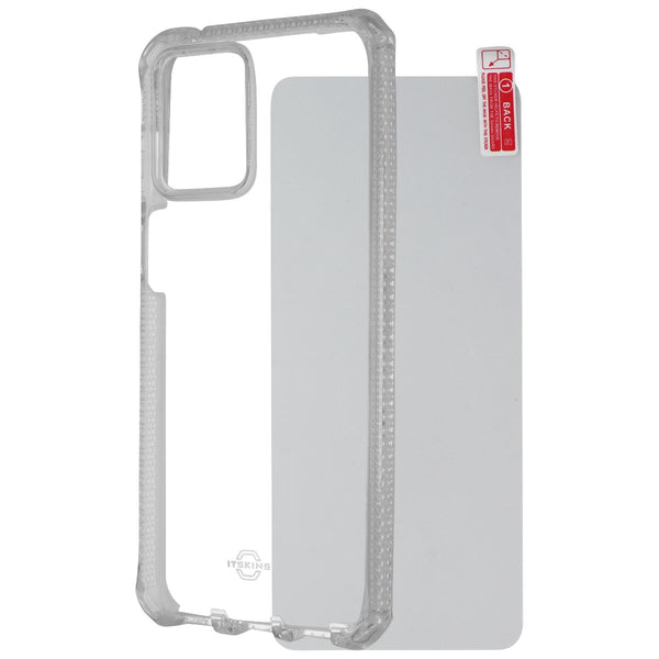 ITSKINS Spectrum 360_R Case and Screen Protector for moto g 5G (2023) - Clear