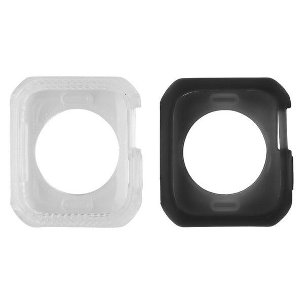 ITSKINS Spectrum Case 2-Pack for Apple Watch SE 2nd/6/5/4 (44mm) - Frost & Ash