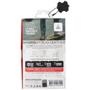 ITSKINS Hybrid // Folio Leather Wallet Case for Apple iPhone 12 Mini - Brown