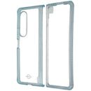 ITSKINS Hybrid R // Clear Case for Samsung Galaxy Z Fold3 5G - Light Blue/Clear
