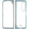 ITSKINS Hybrid R // Clear Case for Samsung Galaxy Z Fold3 5G - Light Blue/Clear