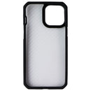 ITSKINS Hybrid // Tek Series Case for Apple iPhone 12 Pro Max - Black/Clear
