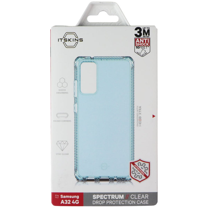 ITSKINS Spectrum // Clear Case for Samsung Galaxy A32 (4G) - Light Blue