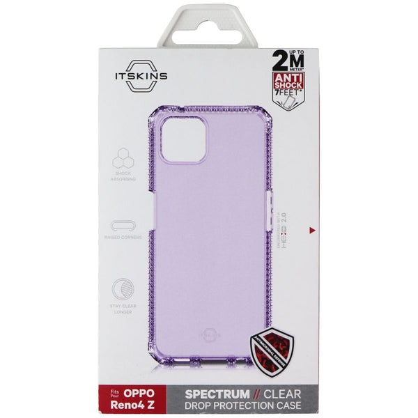 ITSKINS Spectrum // Clear Series Case for OPPO Reno4 Z - Light Purple