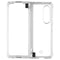ITSKINS Hybrid R // Clear Case for Samsung Galaxy Z Fold3 5G - Transparent