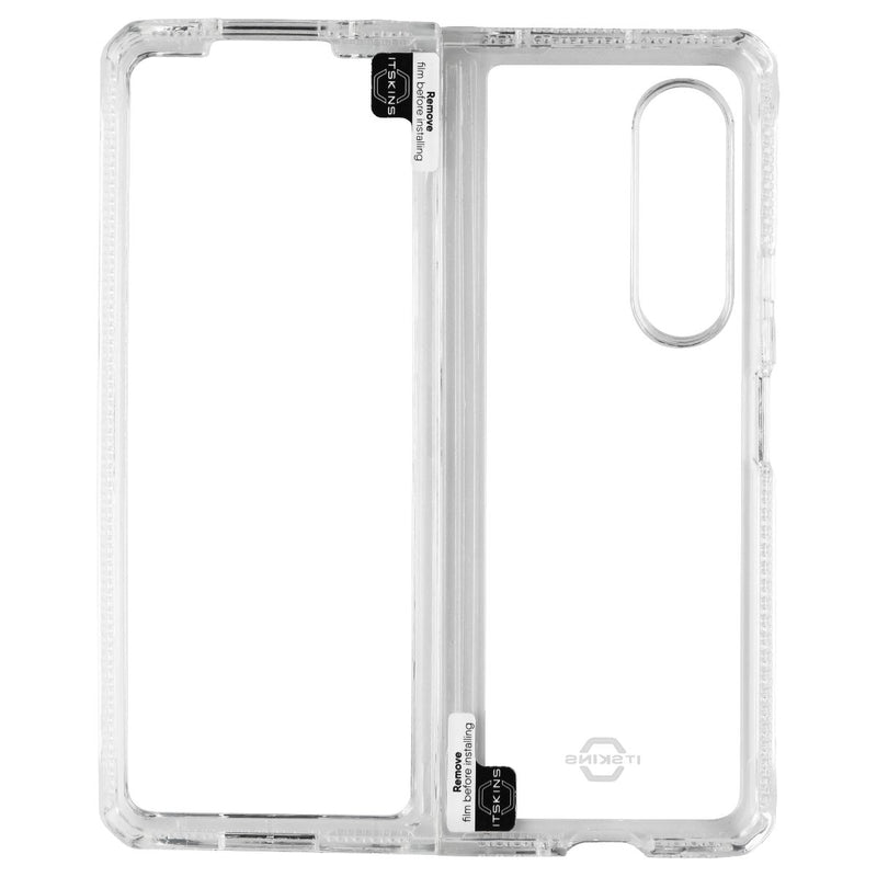 ITSKINS Hybrid R // Clear Case for Samsung Galaxy Z Fold3 5G - Transparent