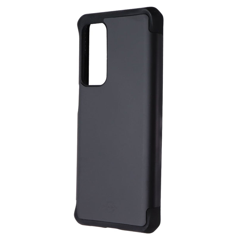 ITSKINS Hybrid_R // Drive Series Case for Motorola Edge (2021) - Black