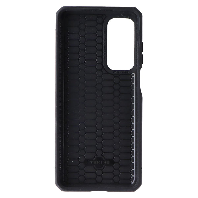 ITSKINS Hybrid_R // Drive Series Case for Motorola Edge (2021) - Black