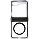 ITSKINS Hybrid_R Clear // Hinge Case for MagSafe for Galaxy Z Flip5 - Smoke