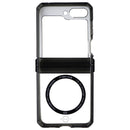 ITSKINS Hybrid_R Clear // Hinge Case for MagSafe for Galaxy Z Flip5 - Smoke