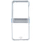 ITSKINS Hybrid_R Clear Hinge Case for Samsung Galaxy Z Flip6 - Transparent