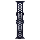 ITSKINS Apple Watch Band - 42/44/45/49mm - Dark Blue/White (APW5-WBAND-DBWT)