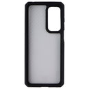 ITSKINS Knox Pro // TEK Series Case for Motorola Edge - Black/Clear