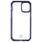 ITSKINS Hybrid Clear Series Case for Apple iPhone 12 Mini - Clear / Deep Blue