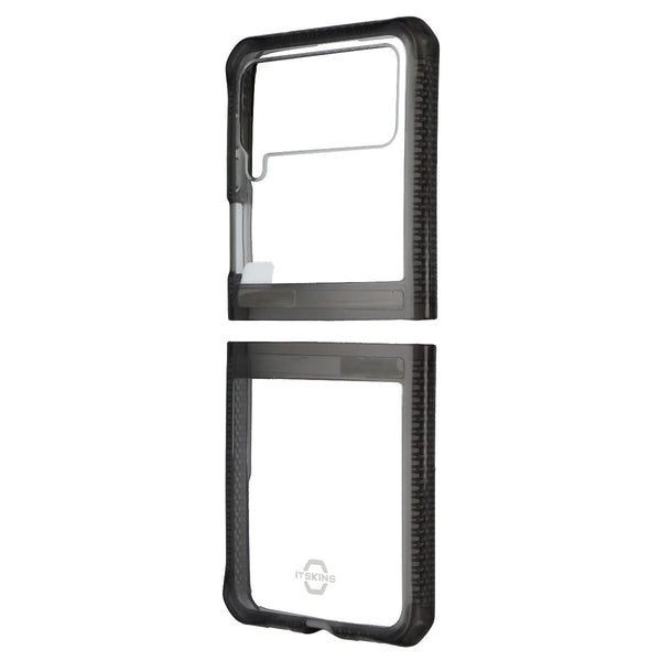 ITSKINS Hybrid Clear Series Case for Samsung Galaxy Z Flip3 - Smoke/Clear
