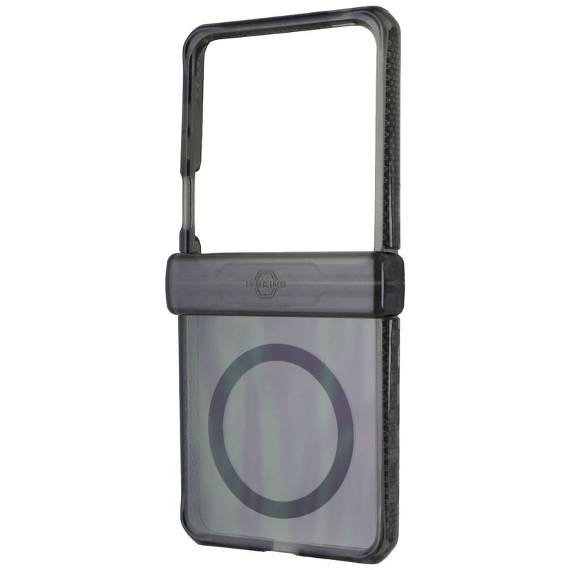 ITSKINS Hybrid R Clear Hinge Case for Samsung Galaxy Z Flip6 - Smoke