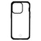 ITSKINS Hybrid_R Case for Apple iPhone 14 Pro - Clear / Solid Black