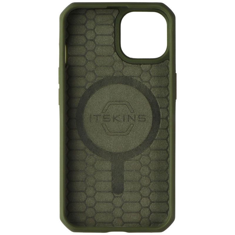 ITSKINS Ballistic_R Series Case for MagSafe for Apple iPhone 14/13 - Olive Green