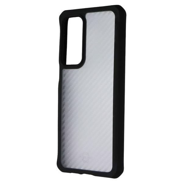 ITSKINS Hybrid TEK Series Case for Motorola Edge (2021) - Black / Transparent