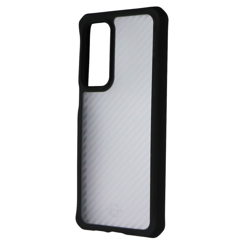 ITSKINS Hybrid TEK Series Case for Motorola Edge (2021) - Black / Transparent