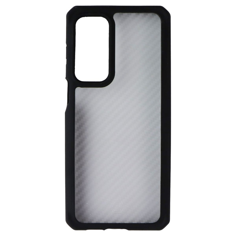 ITSKINS Hybrid TEK Series Case for Motorola Edge (2021) - Black / Transparent