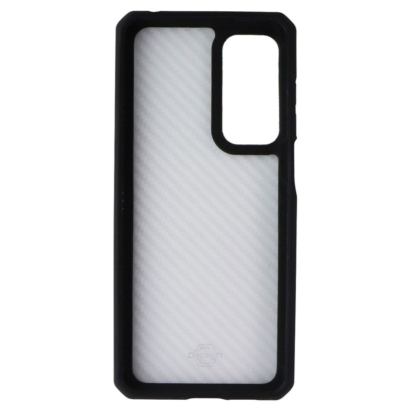 ITSKINS Hybrid TEK Series Case for Motorola Edge (2021) - Black / Transparent