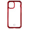 ITSKINS Supreme Clear Series Case for Apple iPhone 12 Mini - Transparent/Red