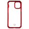ITSKINS Supreme Clear Series Case for Apple iPhone 12 Mini - Transparent/Red
