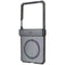 ITSKINS Hybrid R Clear Hinge Magnetic Case for Samsung Galaxy Z Flip7 - Smoke