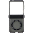 ITSKINS Hybrid R Clear Hinge Magnetic Case for Samsung Galaxy Z Flip7 - Smoke